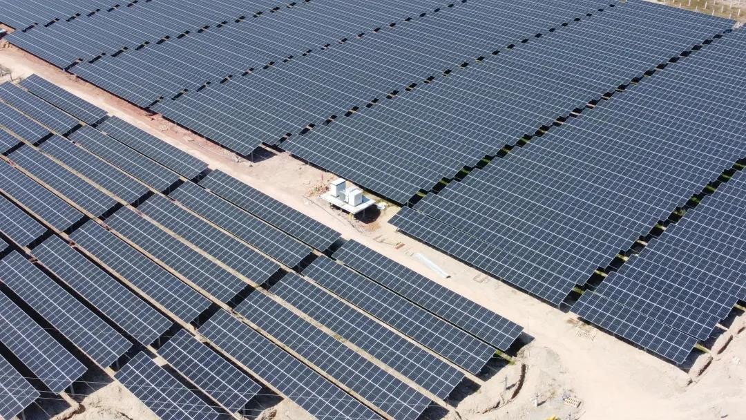 银河集团科技150MW开平市蚬冈镇EPC项目顺利投产！