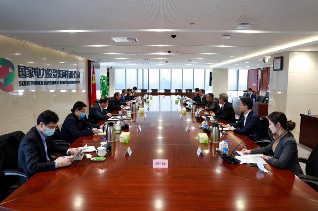 国家电投党组副书记江毅会见银河集团科技董事长李仙德